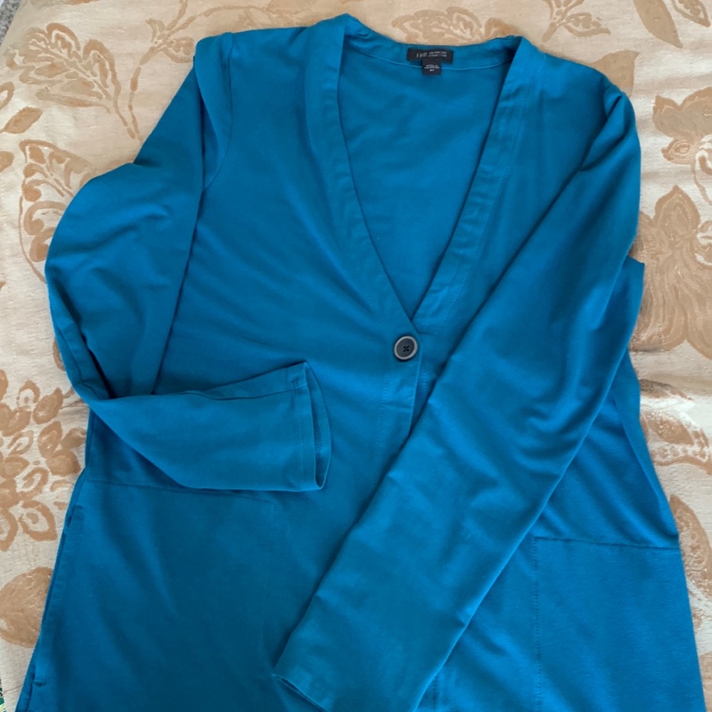 JJill Wearever V-Neck Jacket